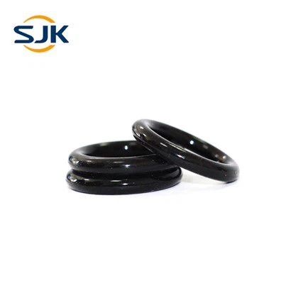O-ring in silicone vulcanizzato nero